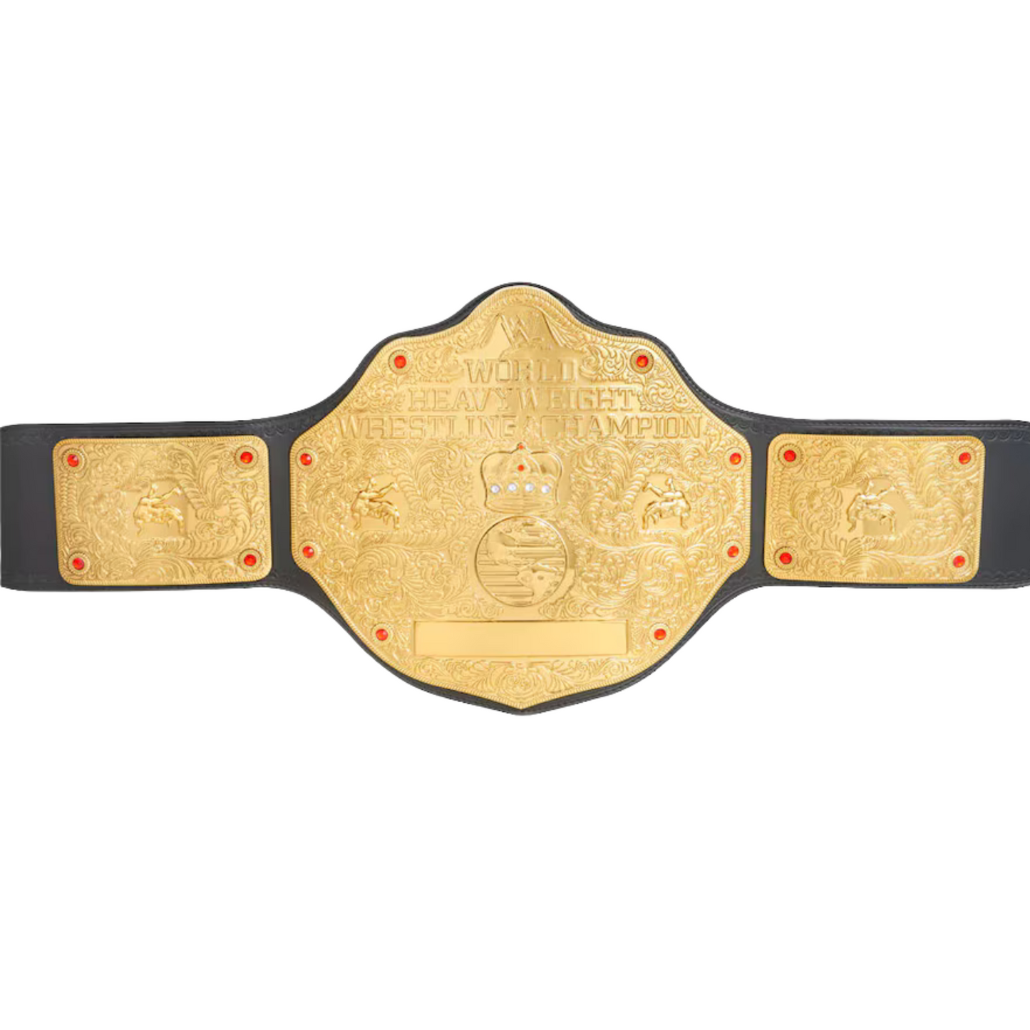 WWE World Heavyweight Championship Retro Replica Belt – Classic Wrestling Title by Devil Belts