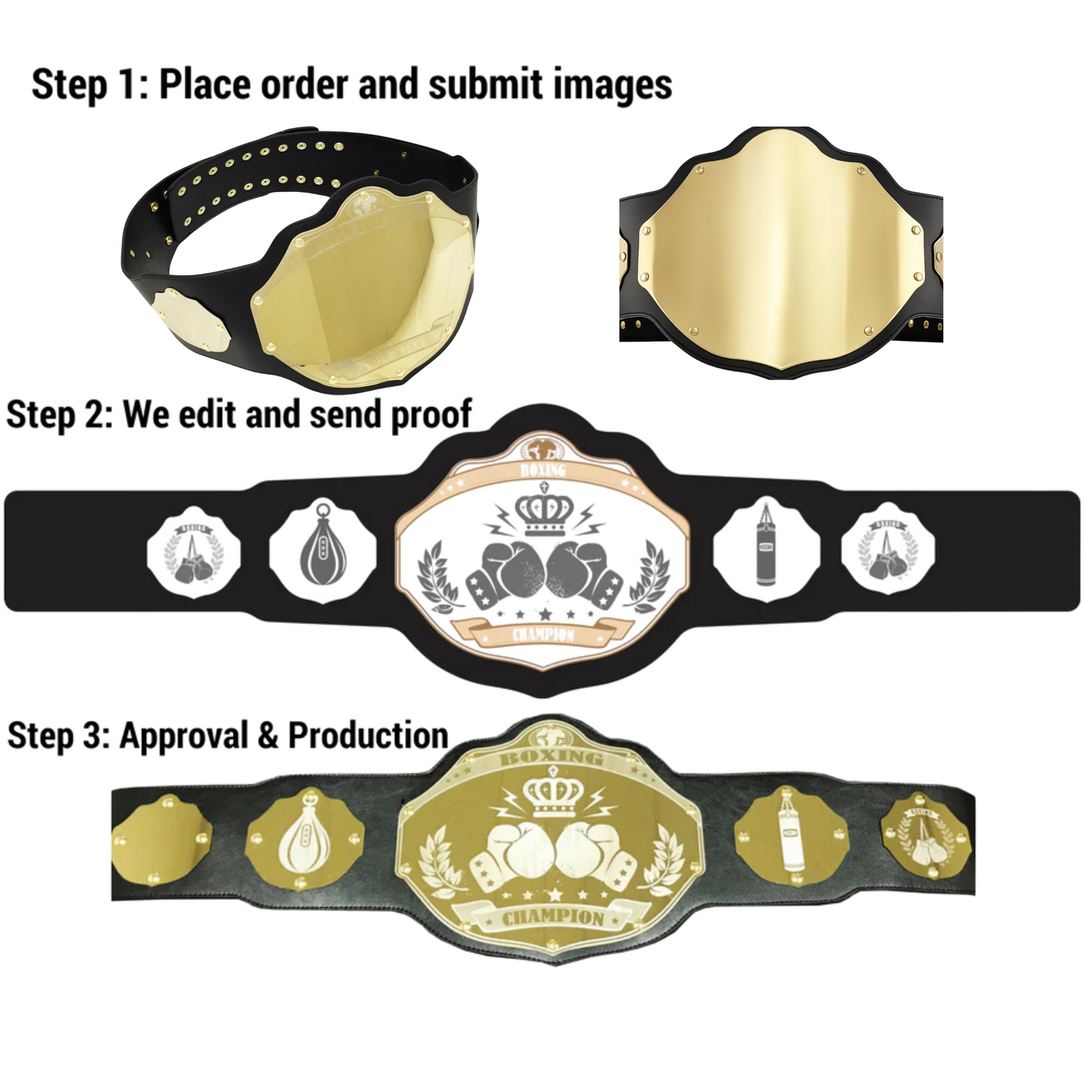 Custom Championship Belts – Personalized Wrestling, Boxing & Award Belts