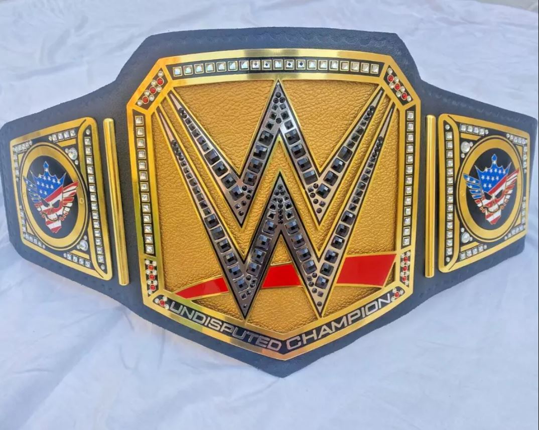 WWE Undisputed Championship Heavyweight Replica Belt – Classic Title for Collectors & Fans
