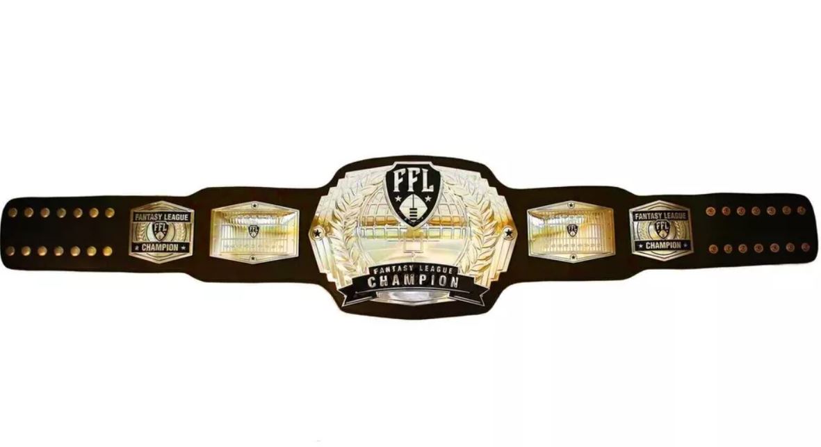 Fantasy Football Championship Belt – Custom Winner Title Replica | Devil Belts