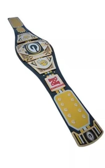 Green Bay Packers WWE Legacy Championship Title Belt – Official NFL x WWE Replica | Devil Belts