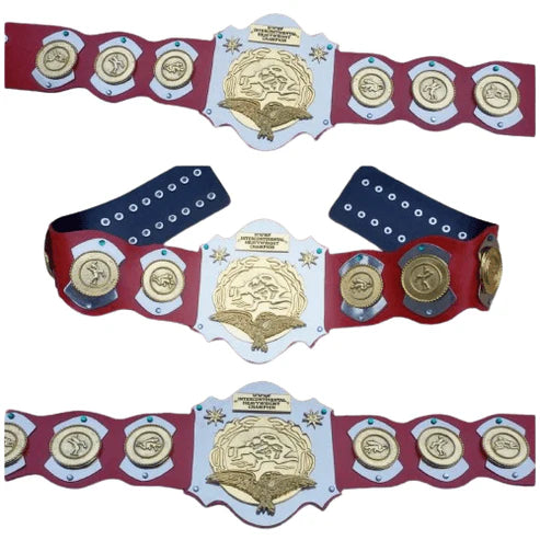 Wwwf Patterson Intercontinental Heavyweight Championship Title Belt