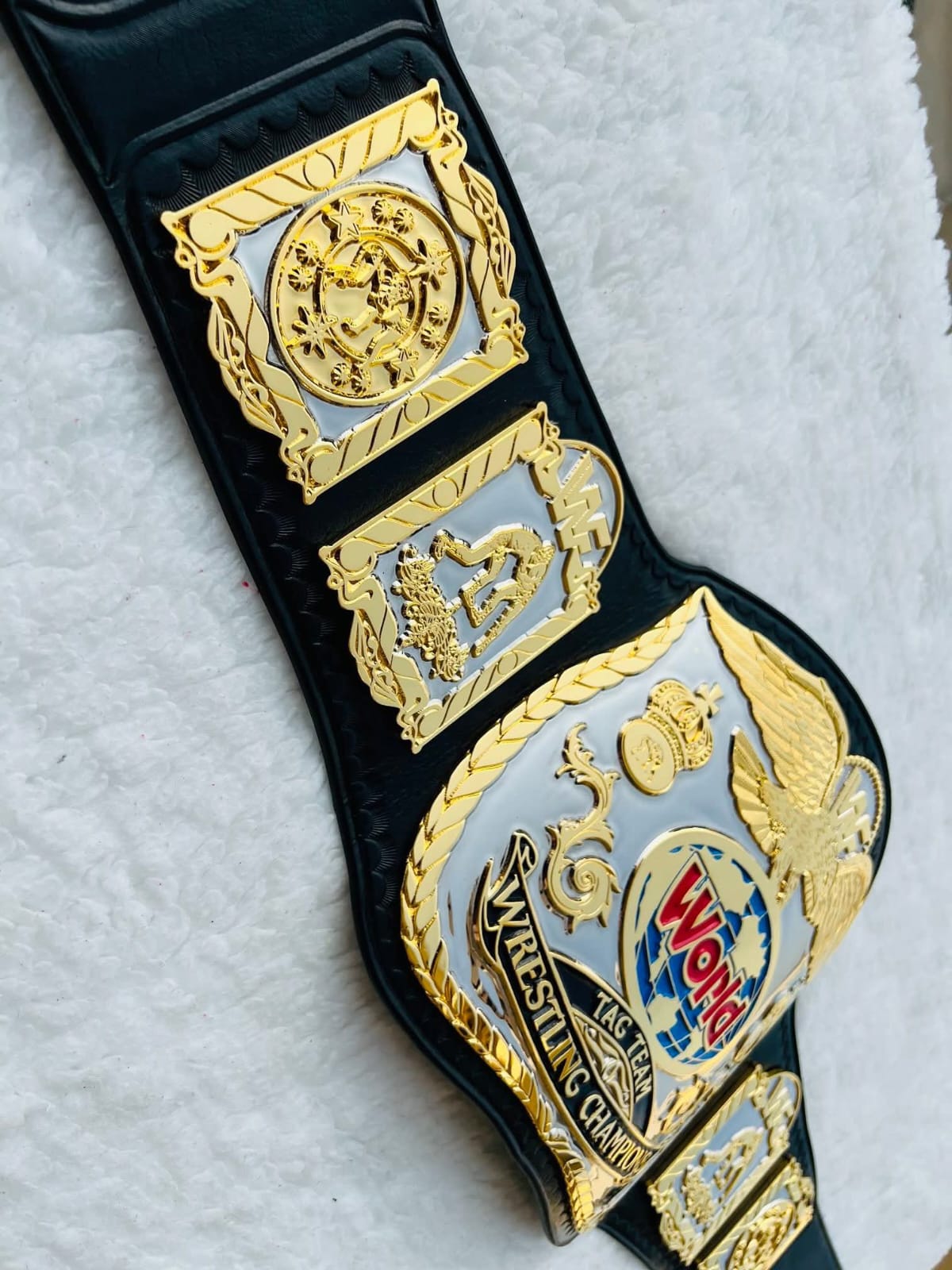 WWF Classic World Tag Team Championship Replica Title Belt