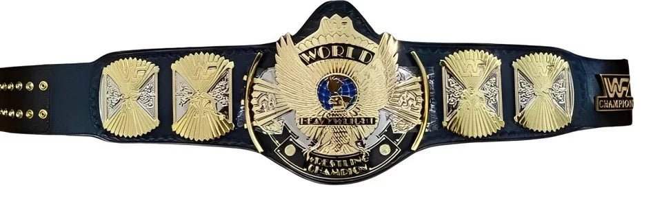 New Winged Eagle Championship Wrestling Replica Title Belt 2MM Brass Adult Size