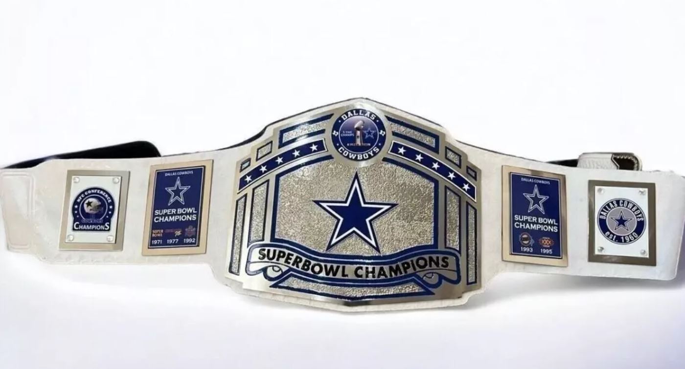 Dallas Cowboys Super Bowl Champions Belt – 1971 & 1977 Legacy Edition | Devil Belts