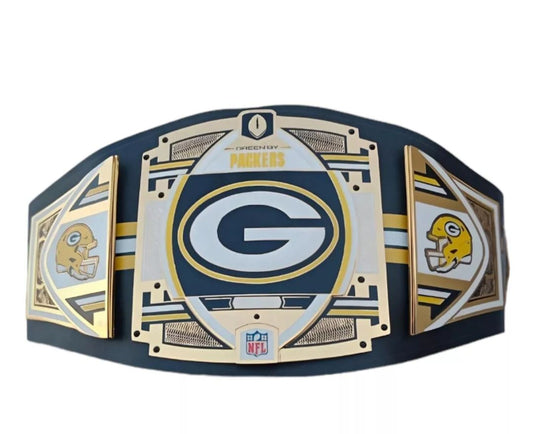 Green Bay Packers WWE Legacy Championship Title Belt – Official NFL x WWE Replica | Devil Belts