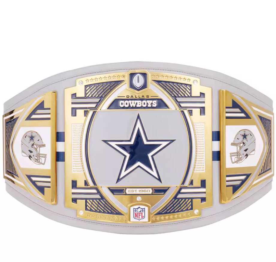 Dallas Cowboys WWE Legacy Championship Title Belt – Official NFL x WWE Replica | Devil Belts