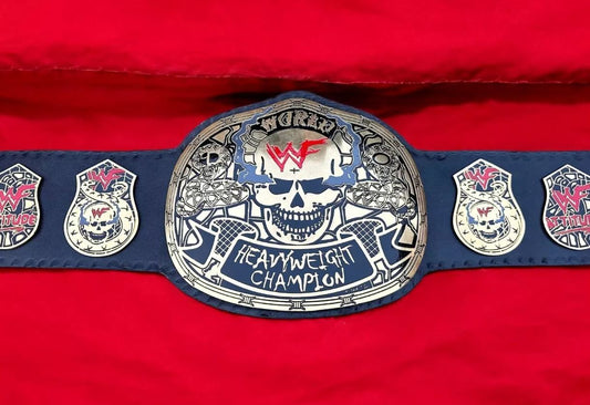 WWF Stone Cold Smoking Skull Championship Belt – Replica Title for Collectors | Devil Belts