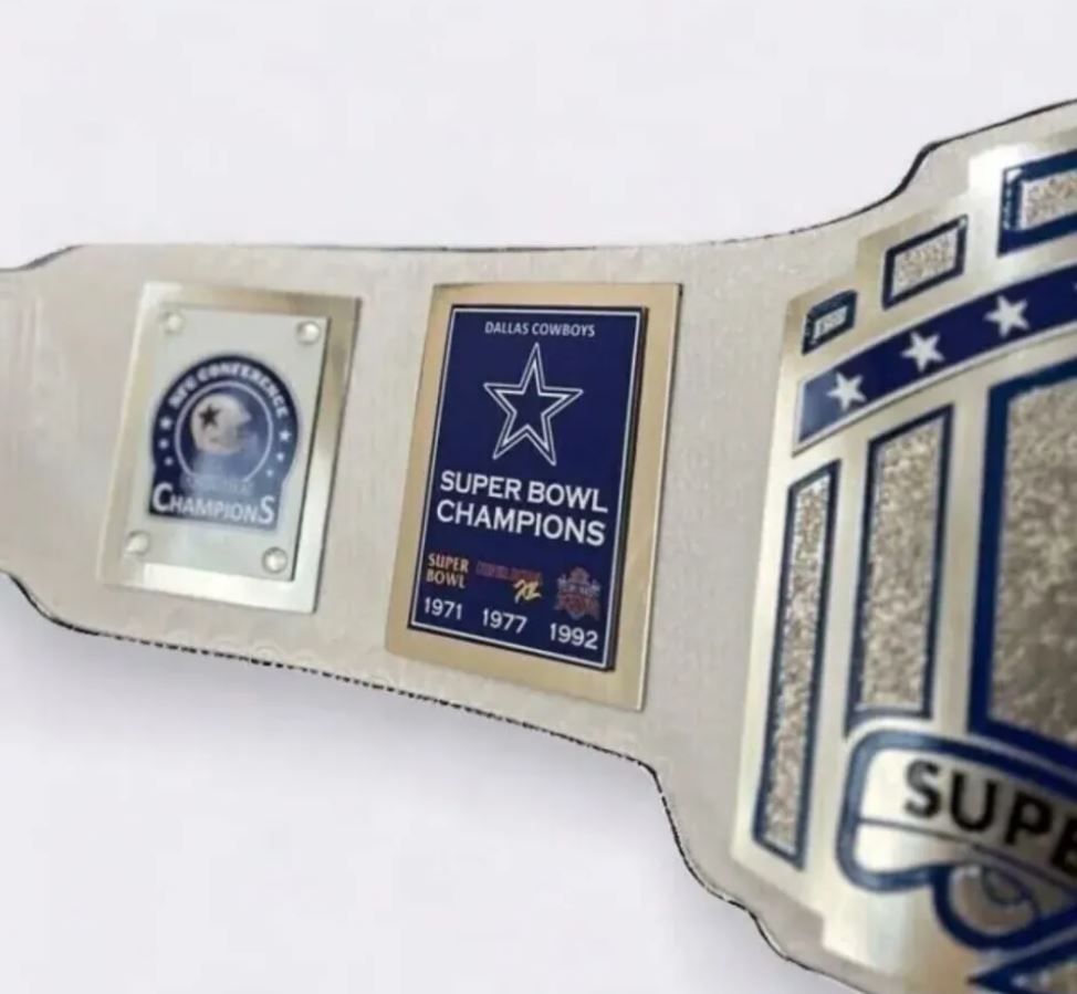 Dallas Cowboys Super Bowl Champions Belt – 1971 & 1977 Legacy Edition | Devil Belts