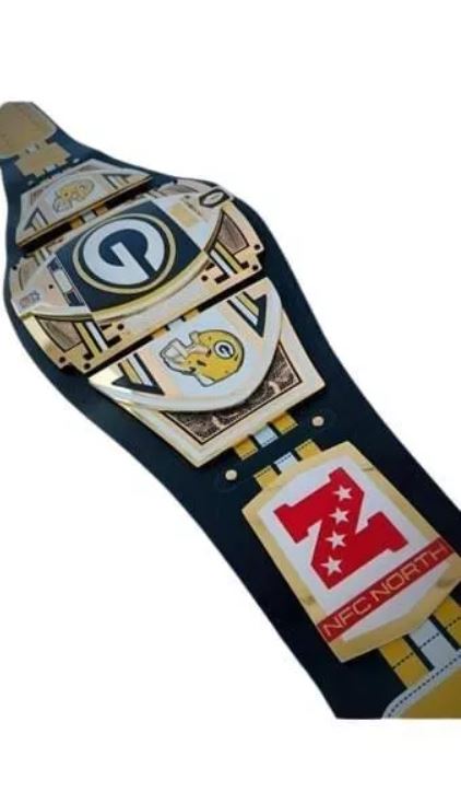 Green Bay Packers WWE Legacy Championship Title Belt – Official NFL x WWE Replica | Devil Belts