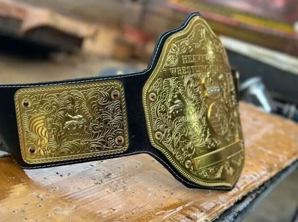 WWE Big Gold World Heavyweight Championship Belt – Premium Replica by Devil Belts
