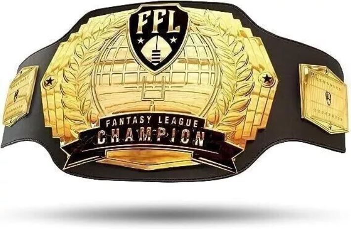 Fantasy Football Championship Belt – Custom Winner Title Replica | Devil Belts