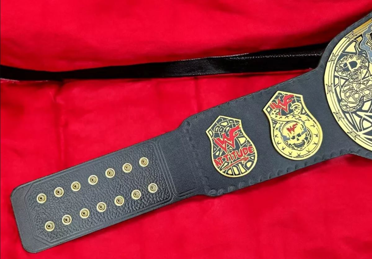 WWF Stone Cold Smoking Skull Championship Belt – Replica Title for Collectors | Devil Belts