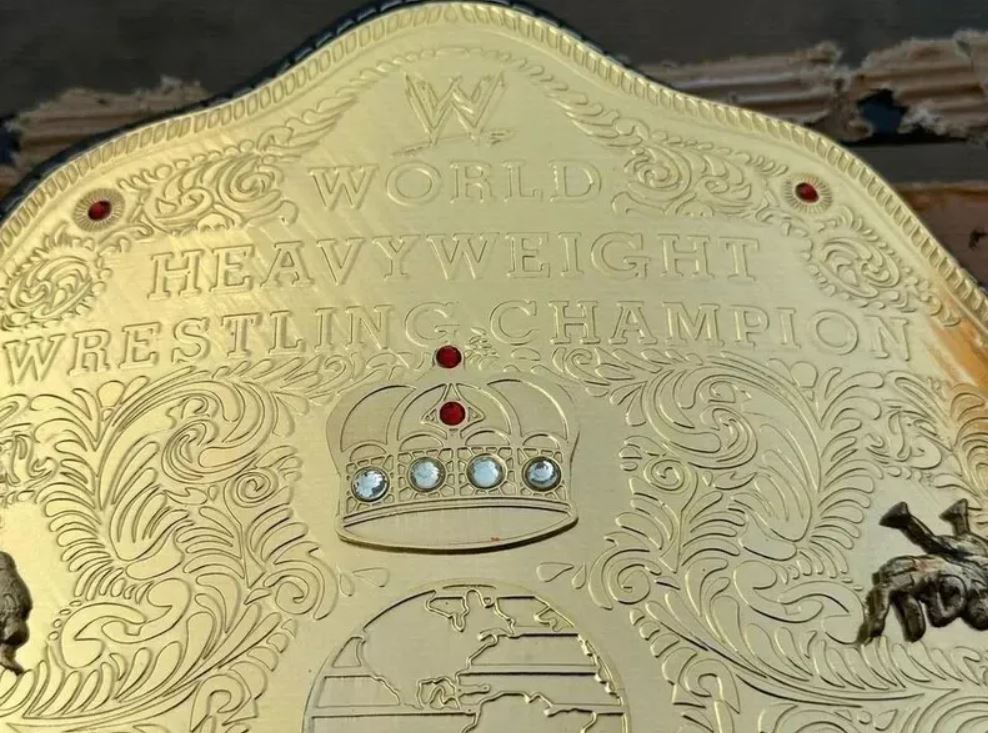 WWE Big Gold World Heavyweight Championship Belt – Premium Replica by Devil Belts
