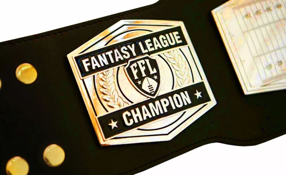 Fantasy Football Championship Belt – Custom Winner Title Replica | Devil Belts