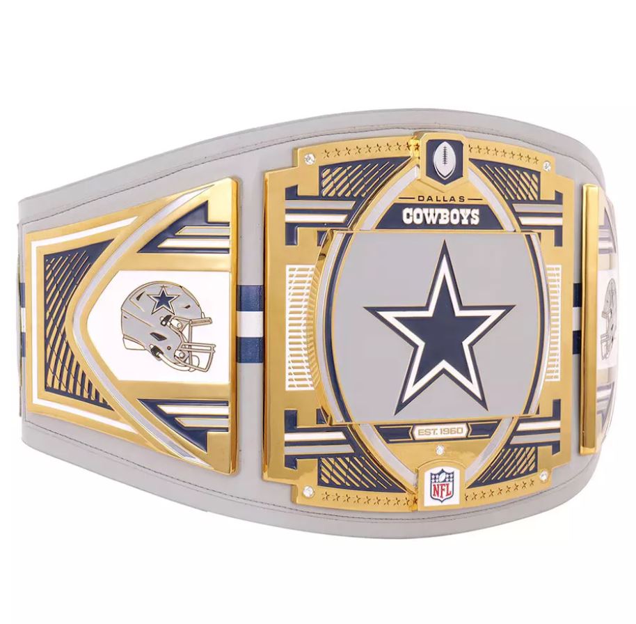 Dallas Cowboys WWE Legacy Championship Title Belt – Official NFL x WWE Replica | Devil Belts