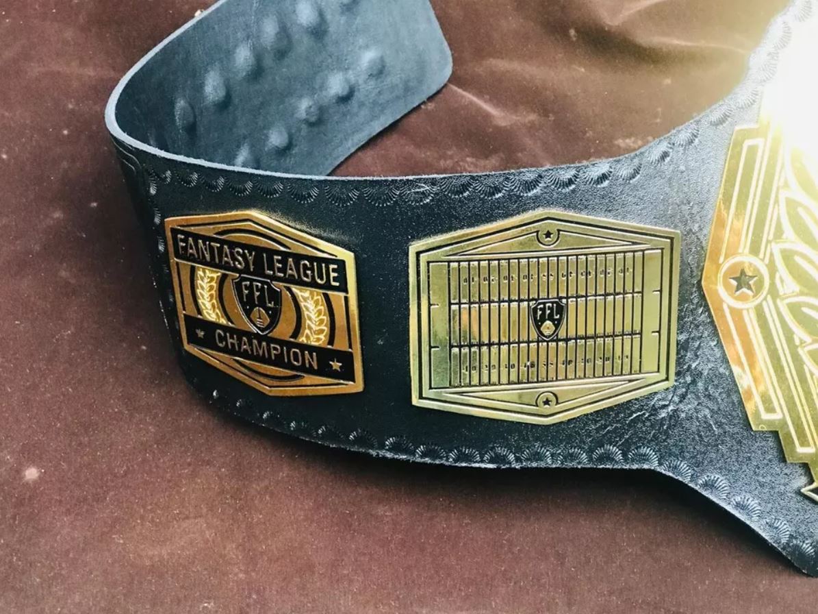 WWE-Style Fantasy Football Championship Belt – Custom Title for League Winners | Devil Belts