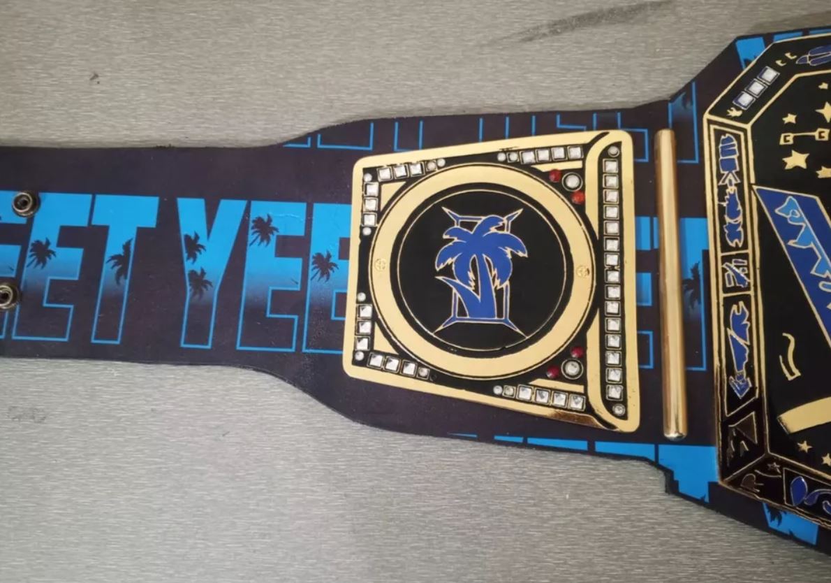 Jey Uso YEET Championship Replica Belt – Custom WWE-Inspired Title | Devil Belts