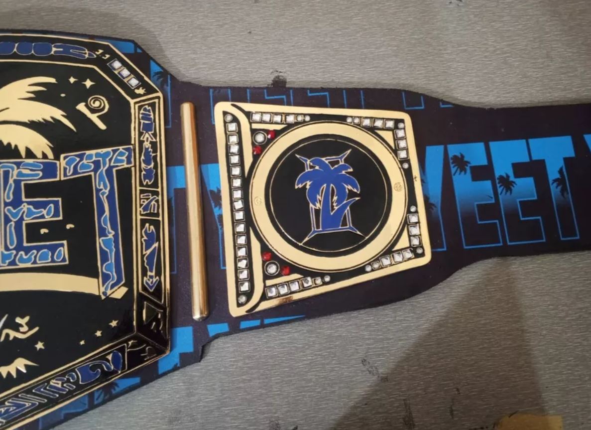 Jey Uso YEET Championship Replica Belt – Custom WWE-Inspired Title | Devil Belts