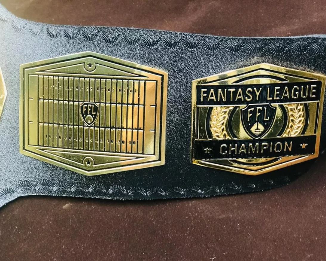 WWE-Style Fantasy Football Championship Belt – Custom Title for League Winners | Devil Belts