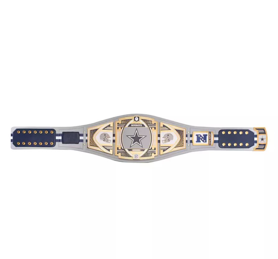 Dallas Cowboys WWE Legacy Championship Title Belt – Official NFL x WWE Replica | Devil Belts