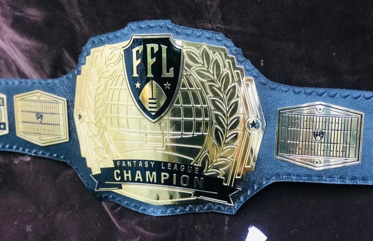 WWE-Style Fantasy Football Championship Belt – Custom Title for League Winners | Devil Belts