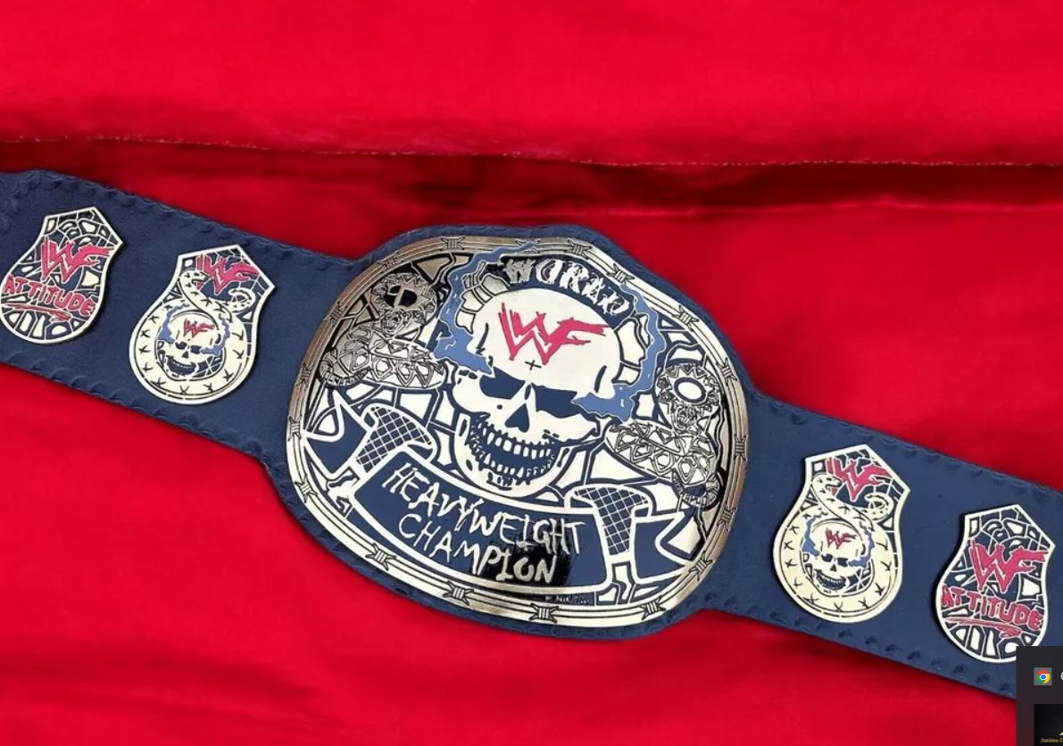 WWF Stone Cold Smoking Skull Championship Belt – Replica Title for Collectors | Devil Belts