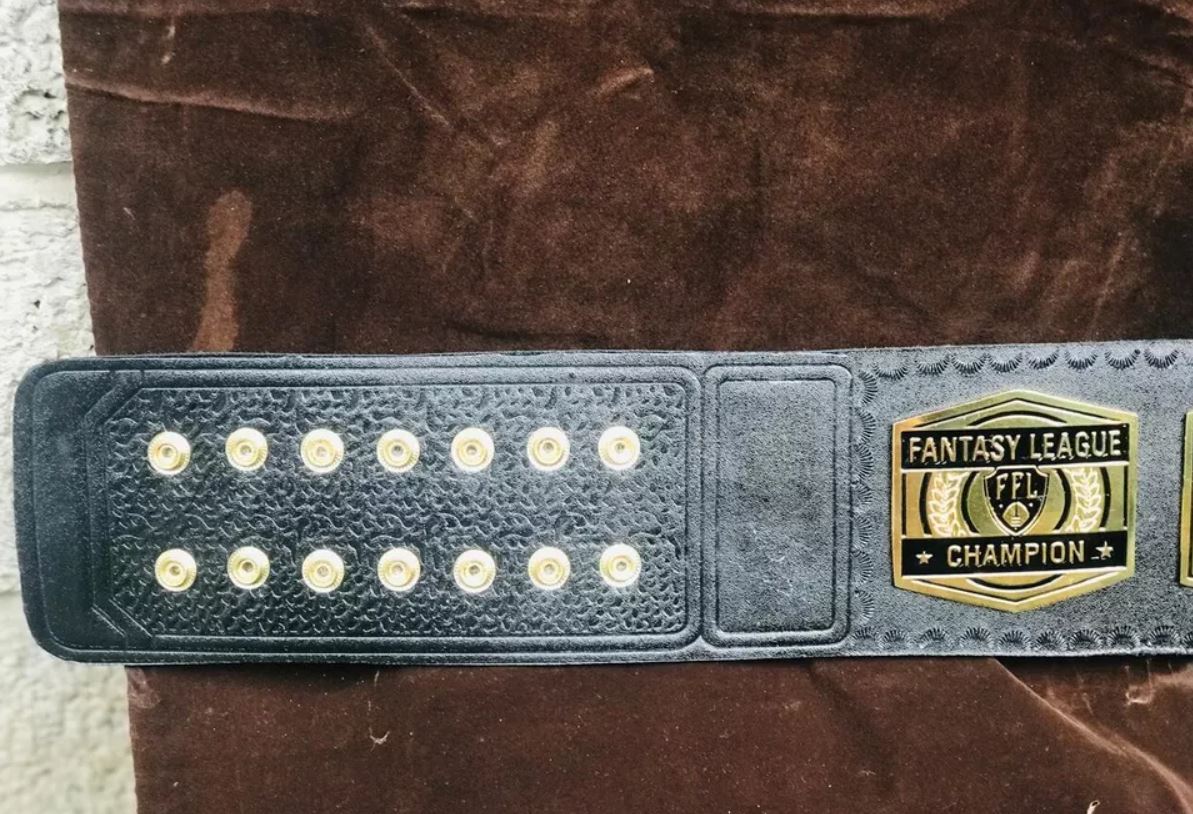 WWE-Style Fantasy Football Championship Belt – Custom Title for League Winners | Devil Belts