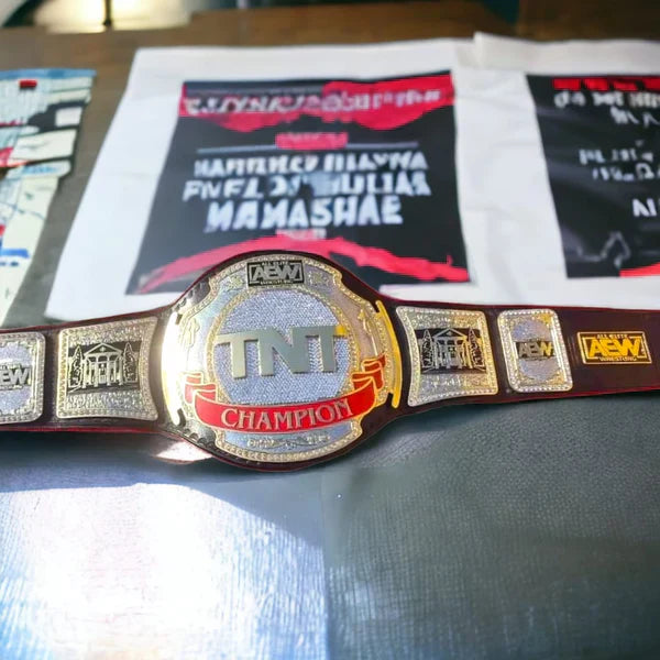 AEW TNT Championship Replica Title Belt