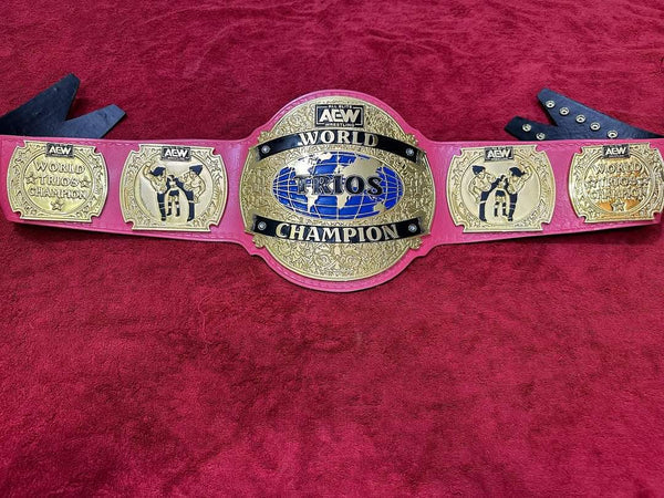 AEW Trios Championship Replica Title Belt