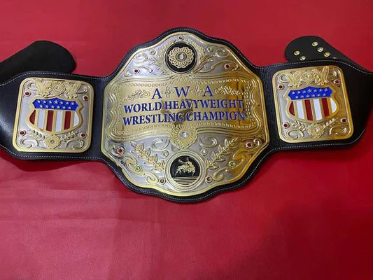 AWA World Heavyweight Championship Replica Title Belt - Inmate Edition
