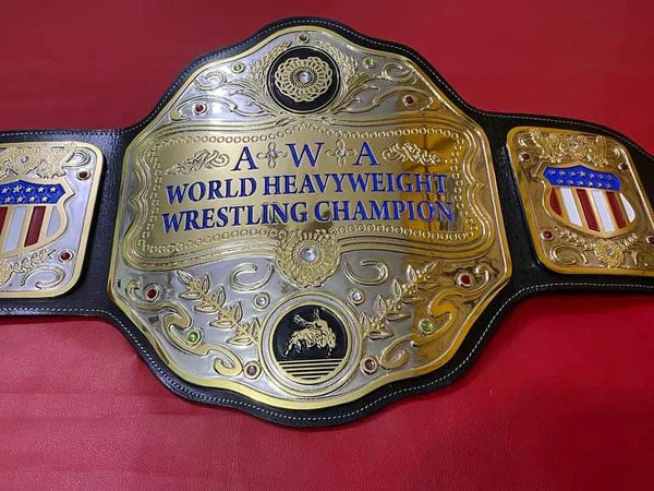 AWA World Heavyweight Championship Replica Title Belt - Inmate Edition