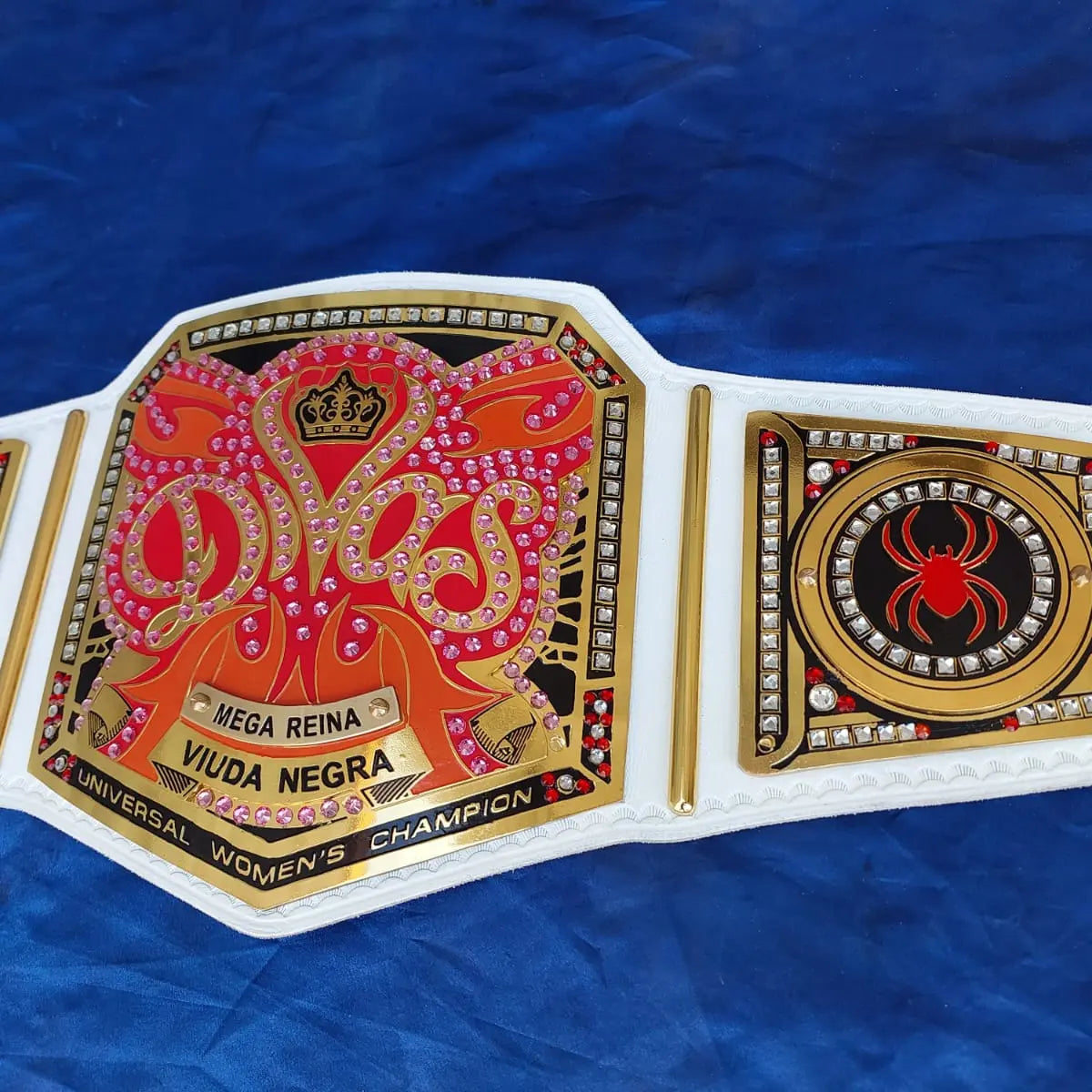 Custom Wrestling Heavyweight Championship Belt | Personalized Logo, Real Leather Strap