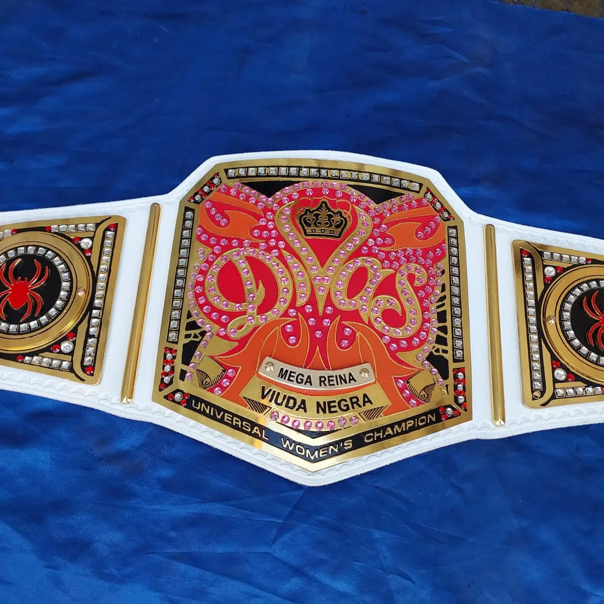 Custom Wrestling Heavyweight Championship Belt | Personalized Logo, Real Leather Strap