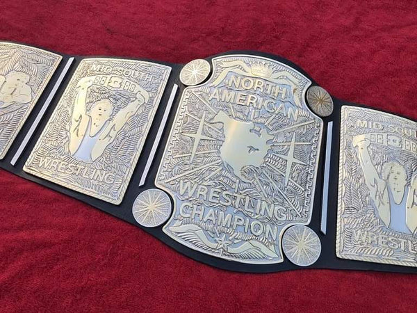 Mid South North American Title Championship Belt