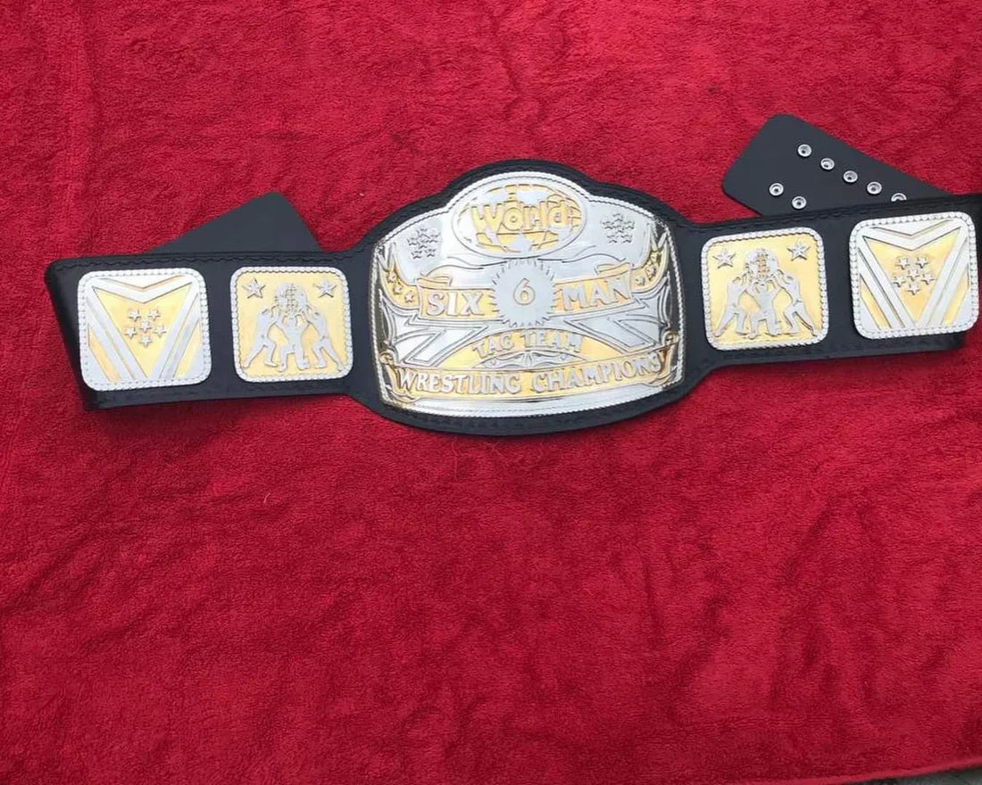 NWA Six man Tag Team Championship Belt Replica