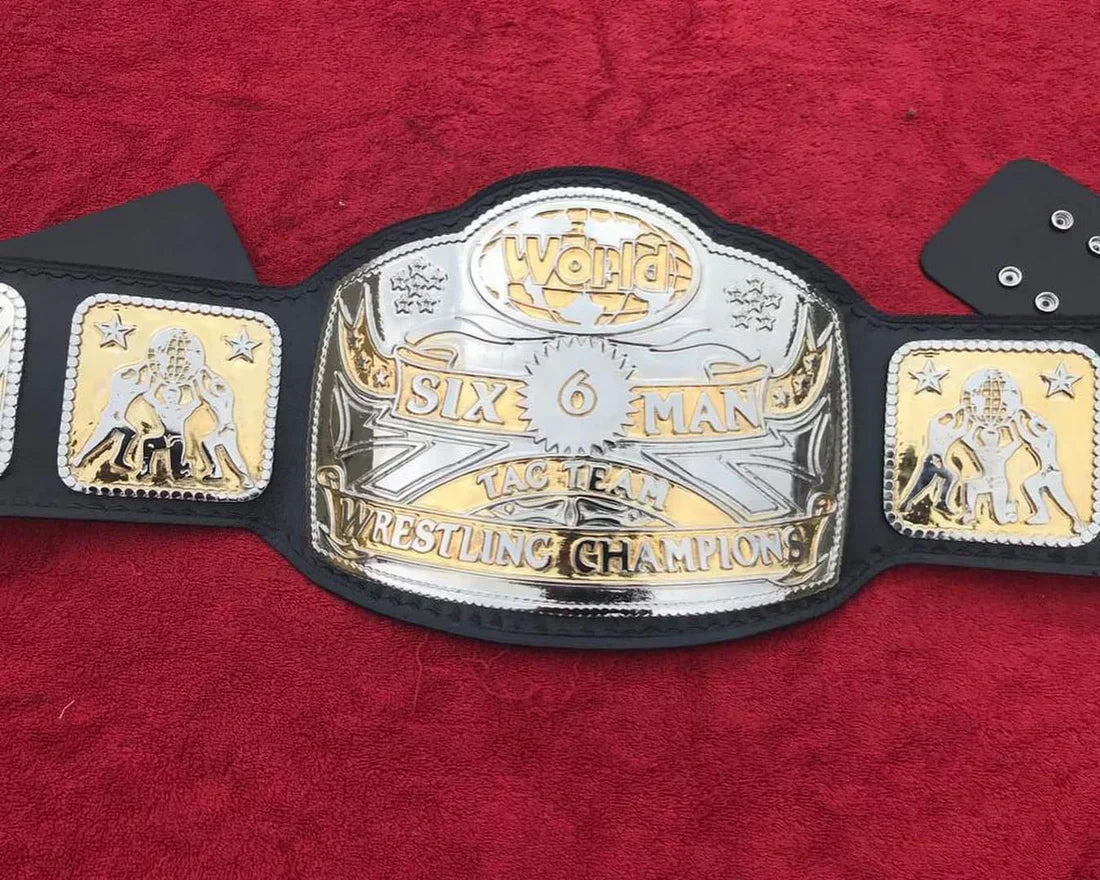 NWA Six man Tag Team Championship Belt Replica