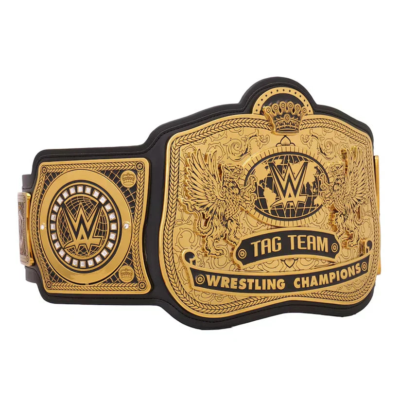 WWE World Heavy Weight Champion World Tag Team Championship Belt