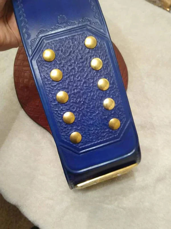 WWF Block Logo Big Eagle Championship Replica Title Belt