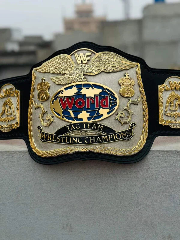 WWF Classic World Tag Team Championship Replica Title Belt