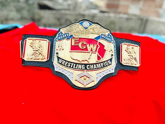 ECW World Heavyweight Championship Title Belt –  Made Replica by QA Belts