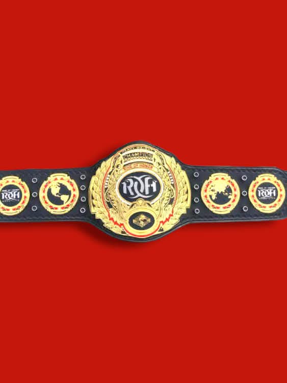 ROH Wrestling championship belt
