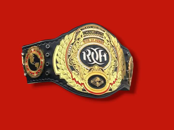 ROH Wrestling championship belt
