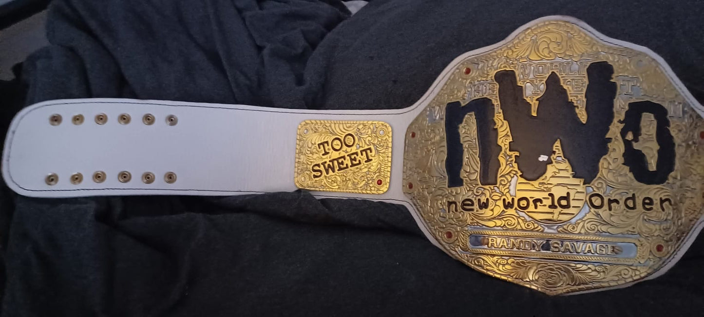NWO Big Gold 4 life Heavyweight Wrestling title