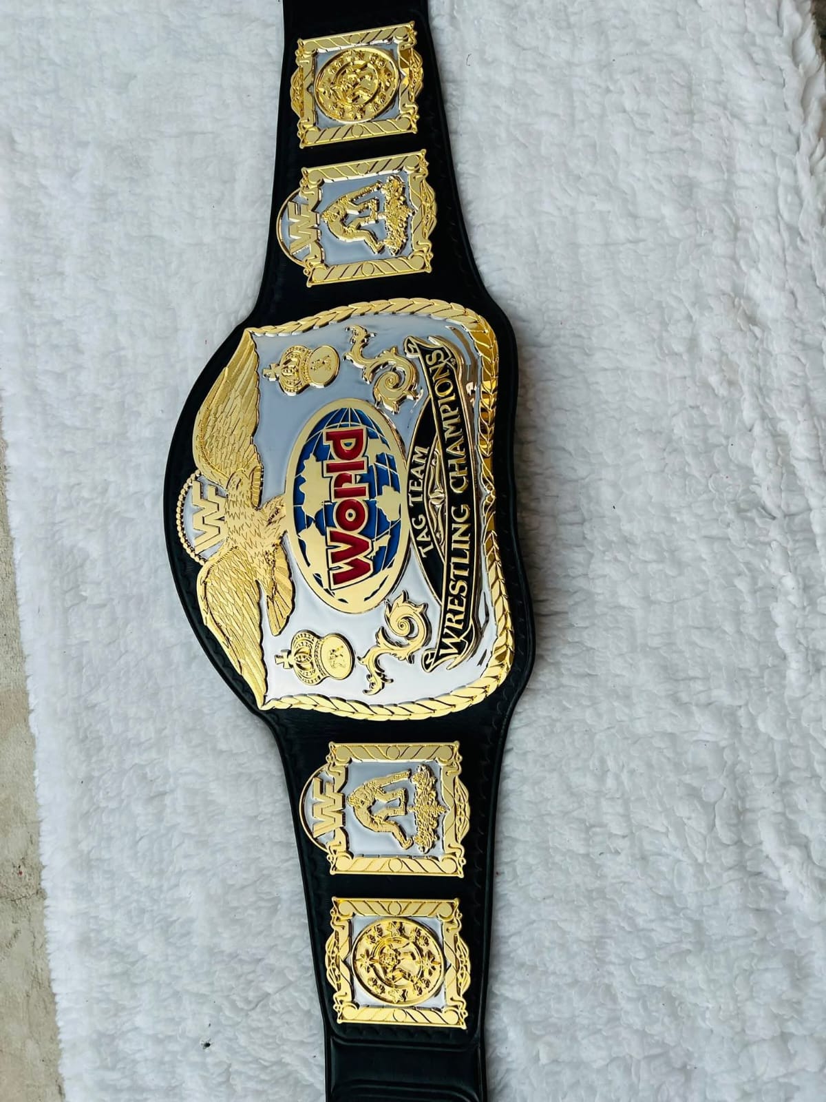 WWF Classic World Tag Team Championship Replica Title Belt