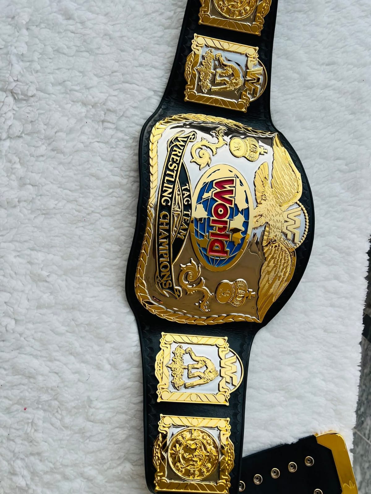 WWF Classic World Tag Team Championship Replica Title Belt