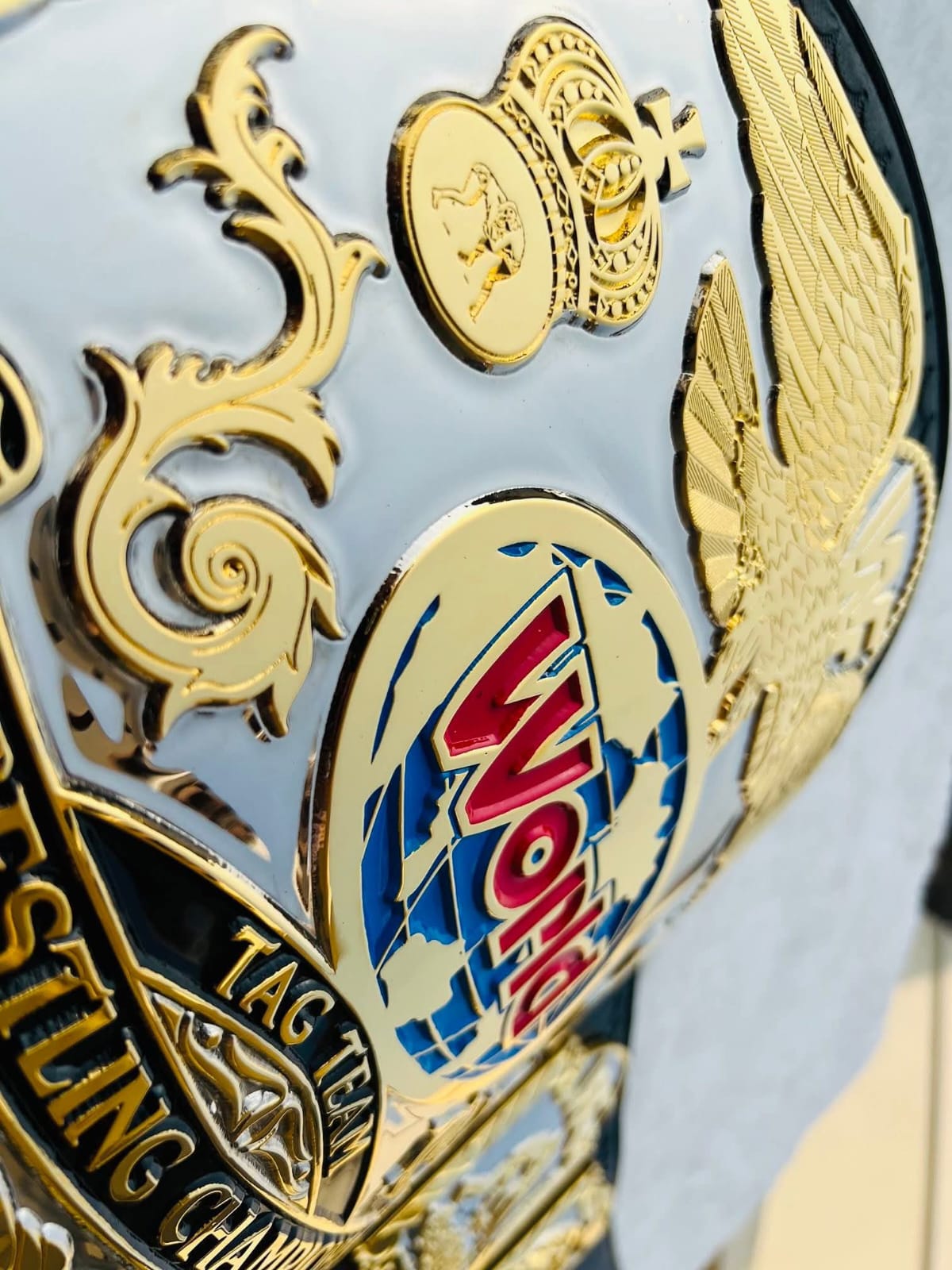 WWF Classic World Tag Team Championship Replica Title Belt