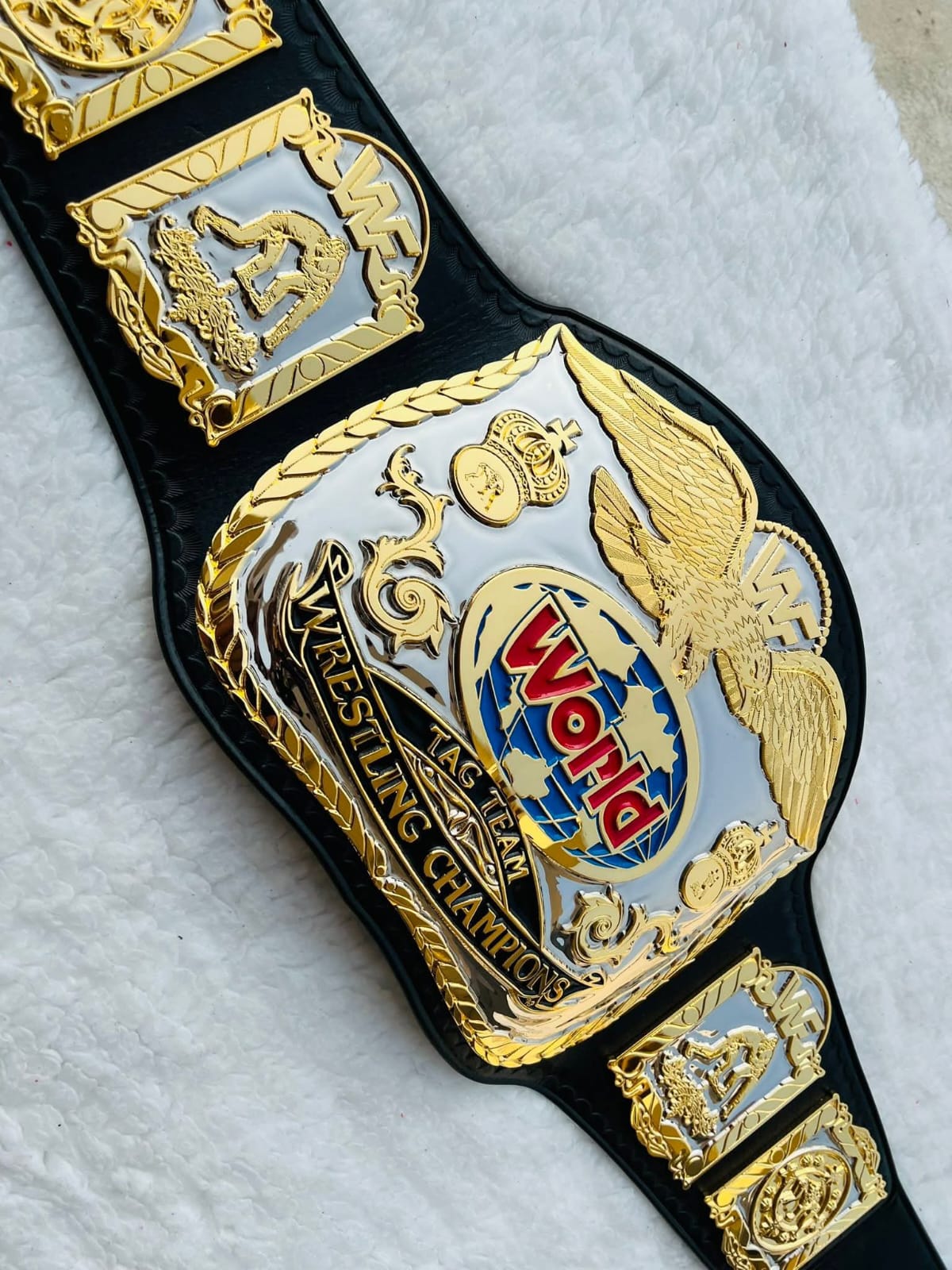 WWF Classic World Tag Team Championship Replica Title Belt