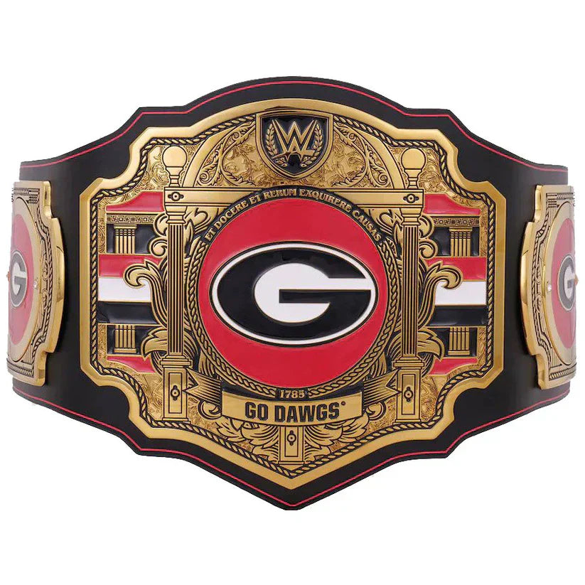 Georgia Bulldogs Championship Belt WWE Legacy Title