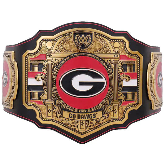 Georgia Bulldogs Championship Belt WWE Legacy Title